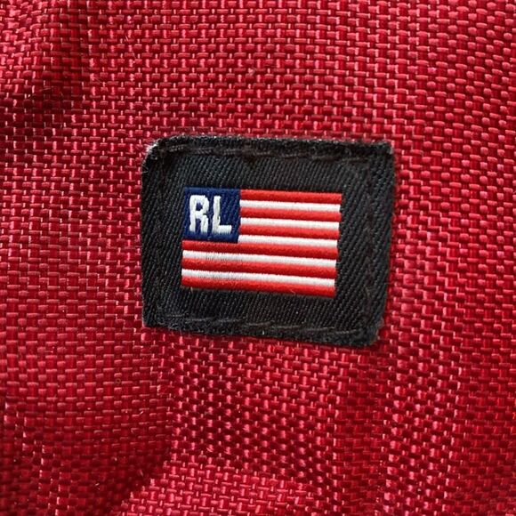 Vintage Polo Sport Ralph Lauren Laptop Backpack Y2K Logos everywhere pockets - Picture 5 of 10